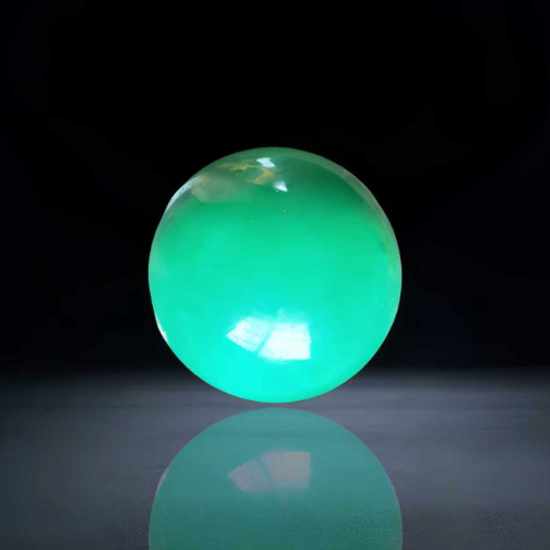 【焦先生】翡翠圆珠(帝王绿级别)