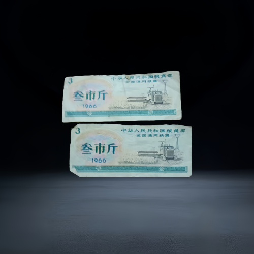 【陈维宪】1966 年全国通用 + 1973 年四川省地方粮票组合