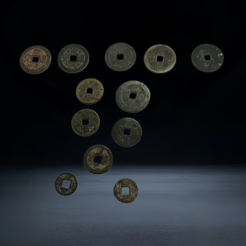 【曹春弟】清代五帝钱一组