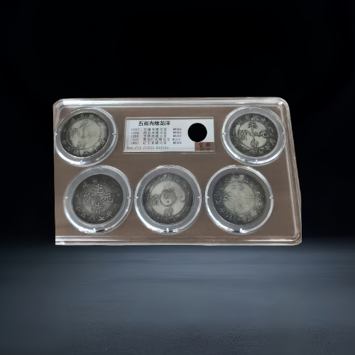 【温小河】五省光绪龙洋评级套装(五枚)