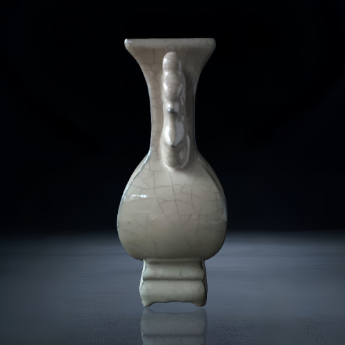 【张书存】宋代官窑双耳方瓶