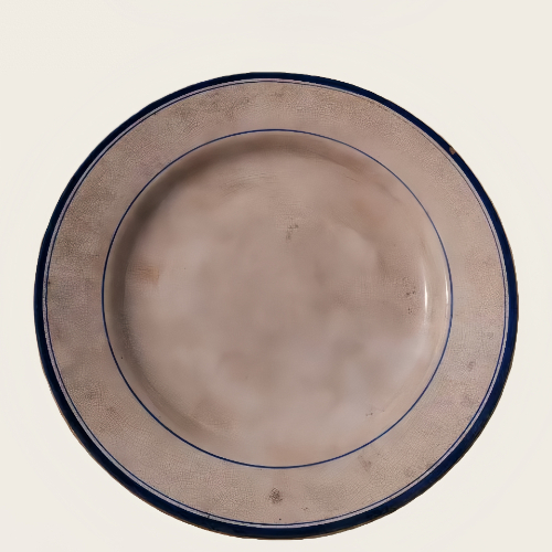 民国哥釉青花盘