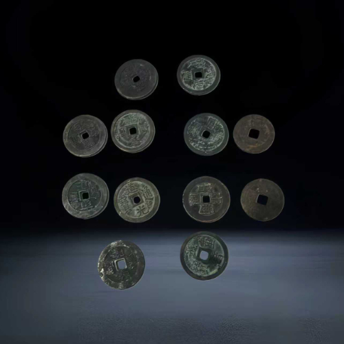 【龙盛如】历代古钱币一组・触摸千年的货币脉络