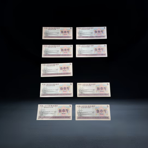 【马建荣】1966 年全国通用伍市斤粮票