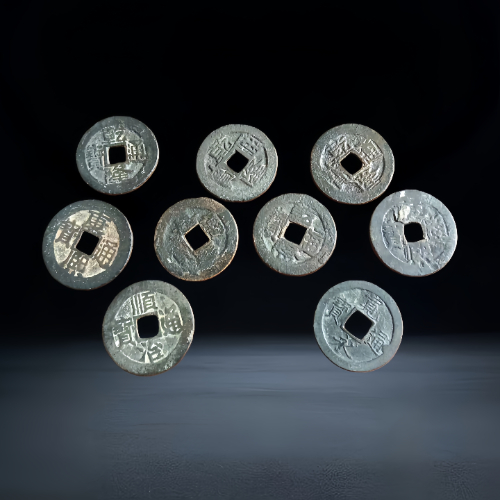 【宋德祥】清代五帝钱套组