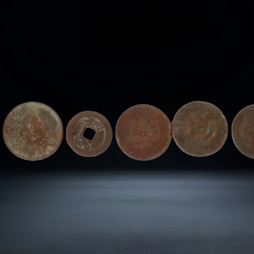 【封军】清代钱币一组(七枚)