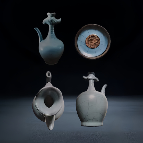 【刘杰斌】宋官窑凤首执壶