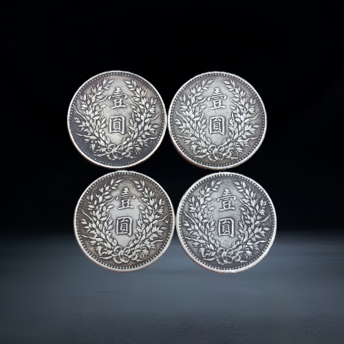 【张洪兵】民国三年袁大头壹圆银币一组