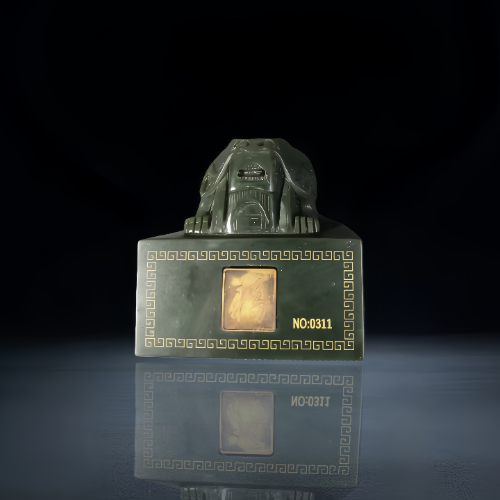 【熊名华】《中国共产党万岁・龙钮宝玺》和田青玉典藏版