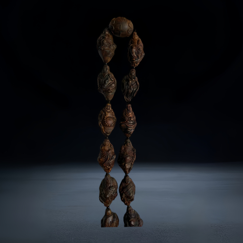 【倪建平】沉香十八罗汉手持串