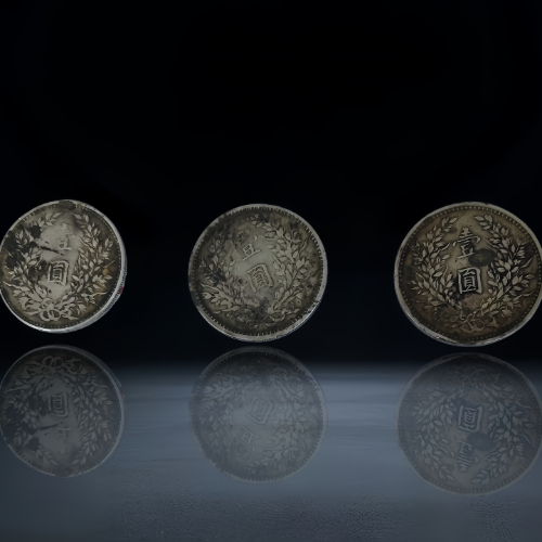 【沈首平】民国三年袁世凯像 “大头” 壹圆银币(真品)